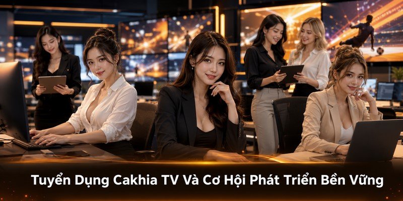Tuyển Dụng Cakhia TV