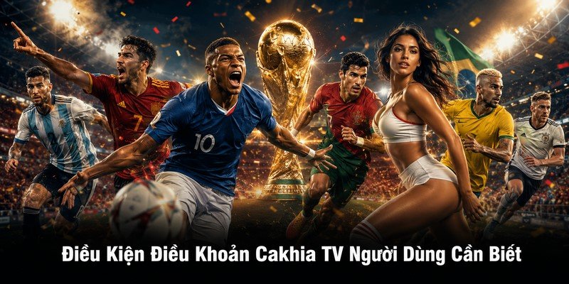 điều kiện điều khoản Cakhia TV