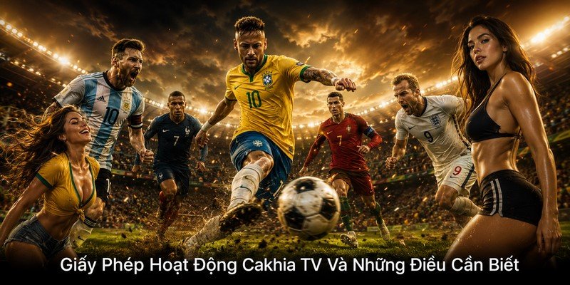 giấy phép hoạt động Cakhia TV